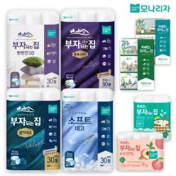 모나리자 부자되는집 화장지 모음전(두루마리, 각티슈, 키친타올)