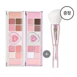 페리페라 올테이크 무드 라이크 팔레트+3단 블록 브러쉬