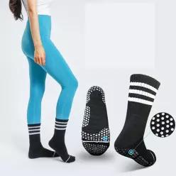 코삭 두툼한 미끄럼방지 논슬립 요가 필라테스 런닝 등산 스포츠양말4P