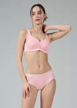 푸마 바디웨어 여성 라이크라 프리미엄라인 브라 (핑크)