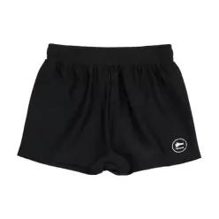 레노마수영복 *폴리백 증정* 여아동 라운드로고 숏팬츠 블랙 RN-GF2D991-BK