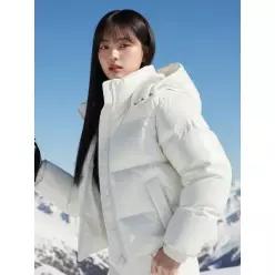 [하프클럽/뉴발란스]여성 글로시 구스 숏다운 아이보리 NBNPD4W142-39