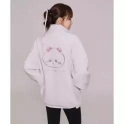 SPAO 먼작귀 덤블 플리스화이트 SPFZF49U01