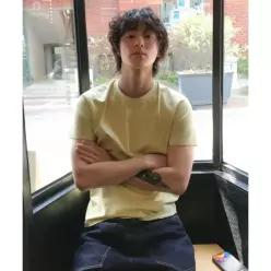 매장정품 르아르 LEIRE 90s 핏 피그먼트 티셔츠 [레몬] L26SMTS00902 309433