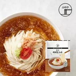 [소바쿠]쫄깃한 백메밀소바 532gx3팩