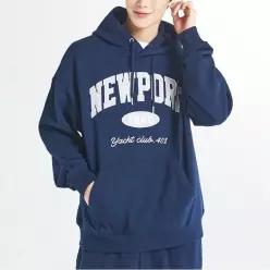 NEWPORT 후드 풀오버 (기모) (SPMHF11C41-O)