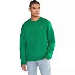 US POLO ASSN USPA 남성 맨투맨 티셔츠 크루넥 라운드 긴팔 Popover 플리스 기모 스