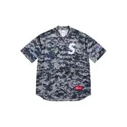 슈프림 S 로고 헨리 탑 SU25506 TP439284117