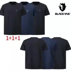 [백화점 정품] 블랙야크 BLACKYAK [공용] 라운드 트리플 반팔티 3팩 (1BYTSM4921)