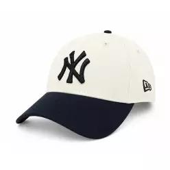 뉴에라 MLB 리그 M크라운 뉴욕양키스 볼캡 모자 베이지블랙 60771873