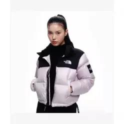 노스페이스 NJ1DR85M 화이트라벨 여성 노벨티 눕시 다운 자켓 RDS GRAYISH LILAC 110081