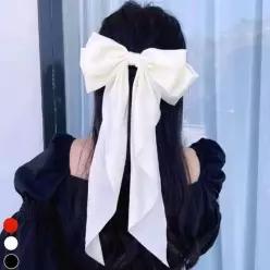 [하프클럽/]왕리본 헤어핀 리본머리핀 여성 헤어악세사리