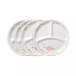 [대구백화점] [코렐(Corelle)][코렐]장미 삼절접시(대) 4p