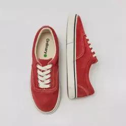 [국내정품] 오디너리원 캔버스 단화 오리지널 GROUND SNEAKERS 002 SUEDE RED 209311