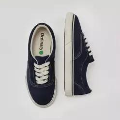 [국내정품] 오디너리원 캔버스 단화 오리지널 GROUND SNEAKERS 002 SUEDE NAVY 209312