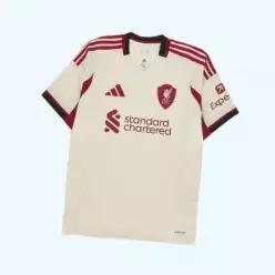 아디다스 리버풀 FC 2025 26 어웨이 저지 자켓 원더 화이트 KR 사이즈 (논 마킹 버전) JV6487 4962668