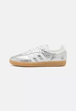 adidas 아디다스 오리지널스 삼바 OG - 운동화 은색 메탈릭/신발 흰색/기본 흰색 7458506