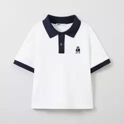 [스파오](우디) 소프트코튼 크롭 카라티 (SPHWE24G51 RE) (SPHWE37G51-O)