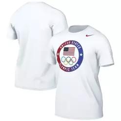 Nike 나이키 남성용 ACG 화이트 팀 USA 퍽 티셔츠 7569269