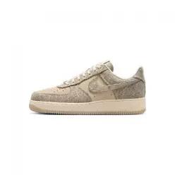 나이키 NIKE 에어 포스 1 07 LV8 데님 M - 데저트 카키:라이트 카키:메탈릭 실버:데저트 카키 IR0951-201 4