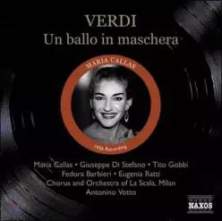 [CD] Maria Callas 베르디: 가면 무도회 (Verdi: Un ballo in maschera)