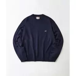매장정품 아웃스탠딩 OUTSTANDING MIGHTY TIGER WOOL CREW NECK KNIT_NAVY OS26SSKN09NA 309936