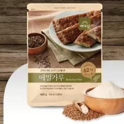 메밀 가루 부침 칼국수 메밀면 분말 가루 400g