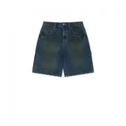 마뗑킴 CARPENTER BERMUDA DENIM PANTS IN BLUE 반바지 스포츠