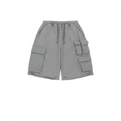 마뗑킴 TERRY UTILITY POCKET BERMUDA PANTS IN GREY 스포츠