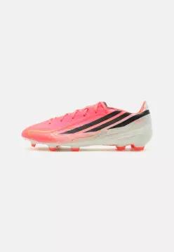 Adidas 아디다스 퍼포먼스 F50 하이퍼패스트 리그 FG 유니섹스 - 단단한 지면 축구화 태양 터보/코어 블랙/