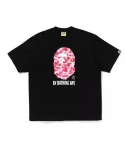 베이프 반팔 티셔츠 001TEL801313MBLK BLACK DOM