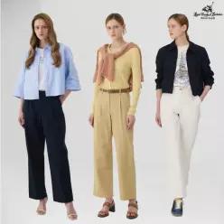 (RCB POLO CLUB) 26SS 여성 헤리티지 시그니처 팬츠 2종(R603W)