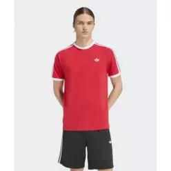 매장정품 아디다스 ADIDAS 3-스트라이프 티셔츠 - 레드 KE3535 298349