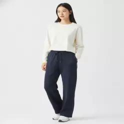 [무료배송] SPAO 여성 와플 와이드 스웨트팬츠_SPMTG23G04