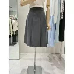 갤러리아 [SISTINA] 더블주름 미디스커트