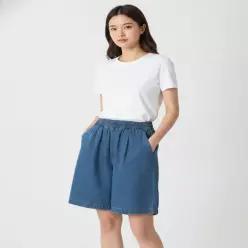 [무료배송] SPAO 밴딩 쇼츠 (데님)_SPTNG24C01