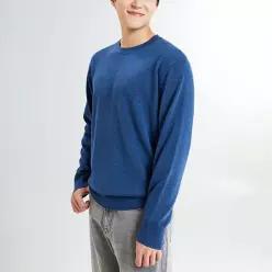 [스파오][스파오] [MERINO] 라운드넥 풀오버 (SPKWE4TM01-K)