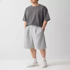 [무료배송] SPAO [COOL] 원턱 버뮤다 쇼츠_SPMTG26C02