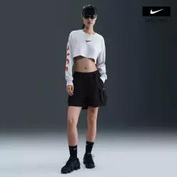 나이키 여성 스포츠웨어 미드라이즈 루즈 5인치 카고 쇼츠 HV2619-010 HV2619010 133387