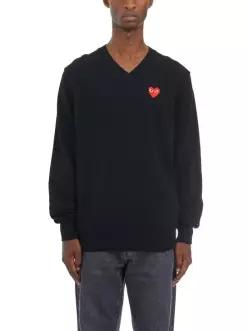 꼼데가르송 스웨터 HAXN002051 BLACK