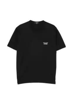 26SS 꼼데가르송 반팔 티셔츠 HQT101 BLACK