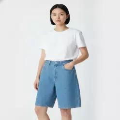 [무료배송] SPAO 데님 4부 쇼츠_SPTNG25G02