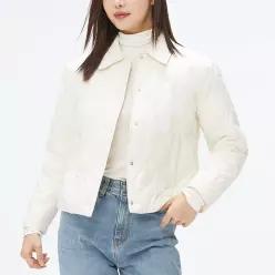 경량 칼라 퀼팅 재킷 (SPJAF12G11-O)