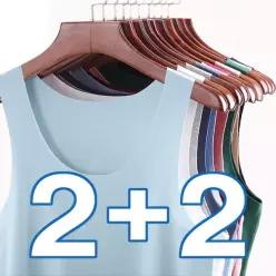 피스웨이브 남성 심리스 나시 런닝 아이스 셔츠 화이트,그레이,데님,블랙, 5XL(110)