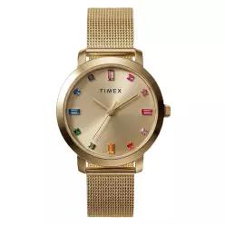 Timex Women's Main Street 31mm Watch - Triple Gold-Tone