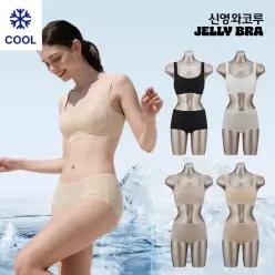 신영와코루 26핫썸머 신상 아이스 인견 브라팬티 런닝후크형 4세트
