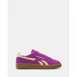 Reebok 리복 클럽 C 그라운드 UK - 여성용 퍼플 레이브, 표백 노란색 초크 7226752