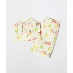 SPAO [짱구] 꿀잠 자는 짱구 반팔 파자마(IVORY)_SPPPG25U02
