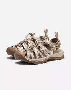 26SS [WHISPER SANDAL] 위스퍼 베이지 여성 스트랩 샌들 KNSO6E118I2