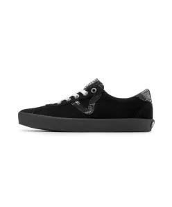 매장정품  VANS VN000CTDBKA1 매장정품 1 스포츠 로우 데님 디스트로이 블랙: 1 가